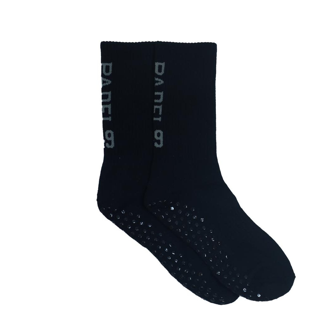 Black Core Grip Socks