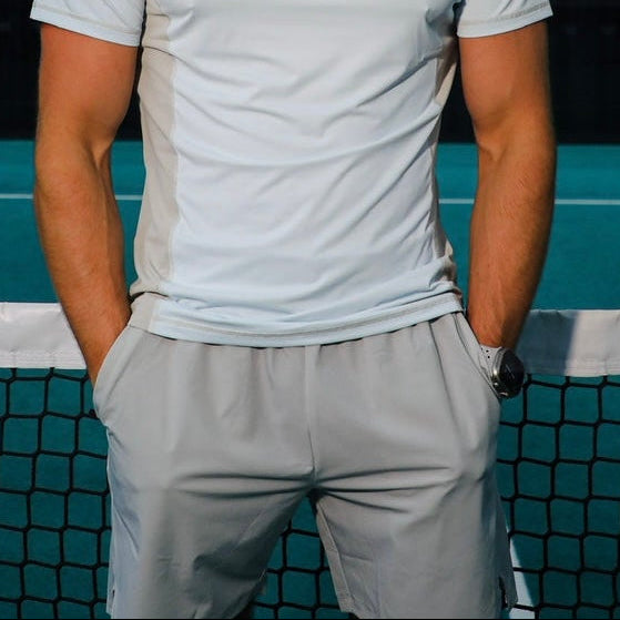 Grey Core Active Shorts